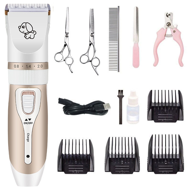 MyVIPCart™ Noise- Free Desing Pet Hair Clipper