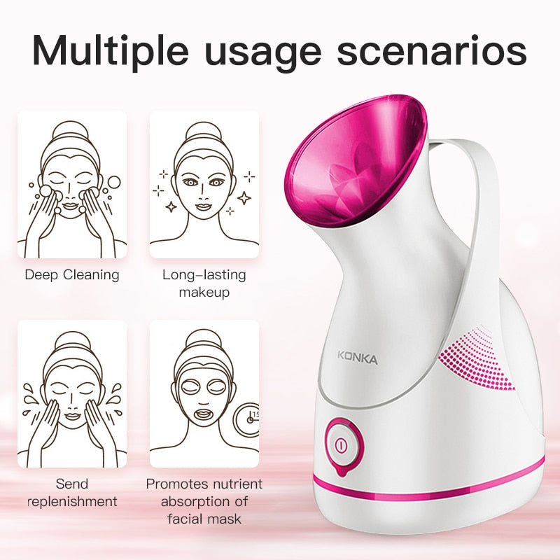 MYVIPCART™ Deep cleaning Facial Steamer