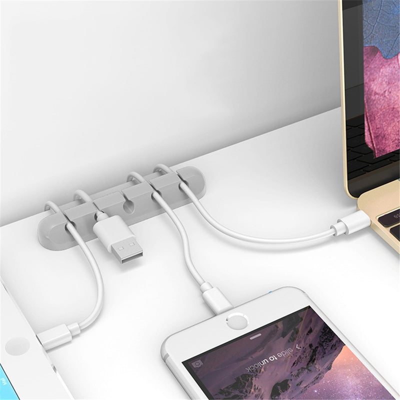 MYVIPCART™ Silicone USB Cable Organizer