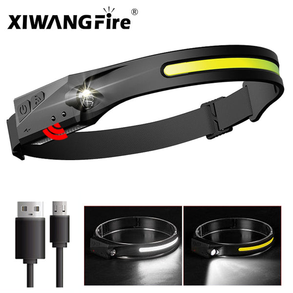 MYVIPCART™ Induction Headlamp COB LED