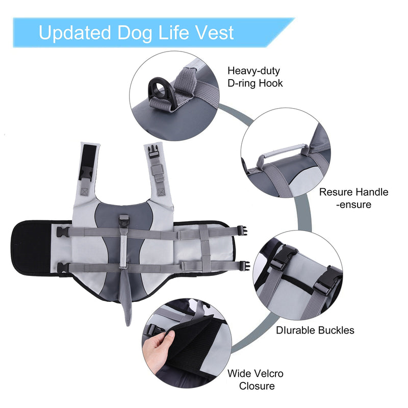 MyVIPCart™ Adjustable Shark Vests For Dog