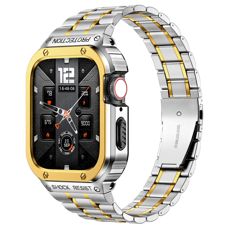 MyVipCart™ Apple Watch Stainless Steel Strap & Case