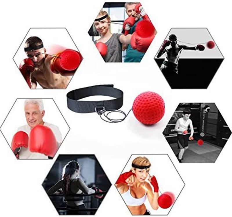 MYVIPCART™ Boxing Reflex Speed Punch Ball